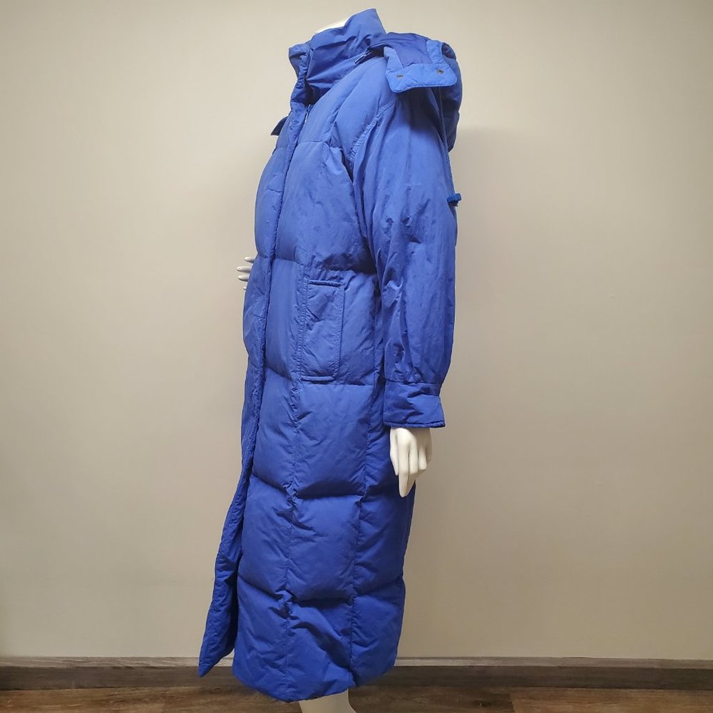 Eddie Bauer Vintage Down Commuter Puffer Coat Hood - Picture 7 of 13
